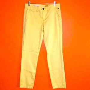 Pilcro & The Letterpress Neon Yellow Pants Woman’s Size 27 /32 Waist